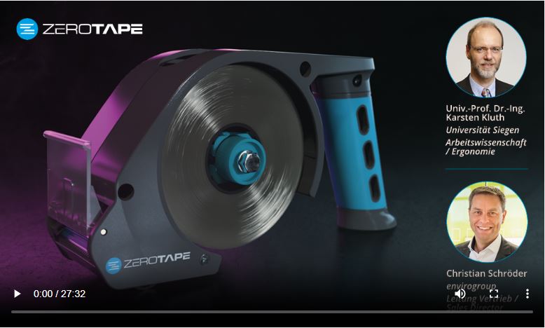 EMBALLAGE ERGONOMIQUE AVEC ZEROTAPE®